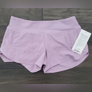 Lululemon speed up shorts size 6